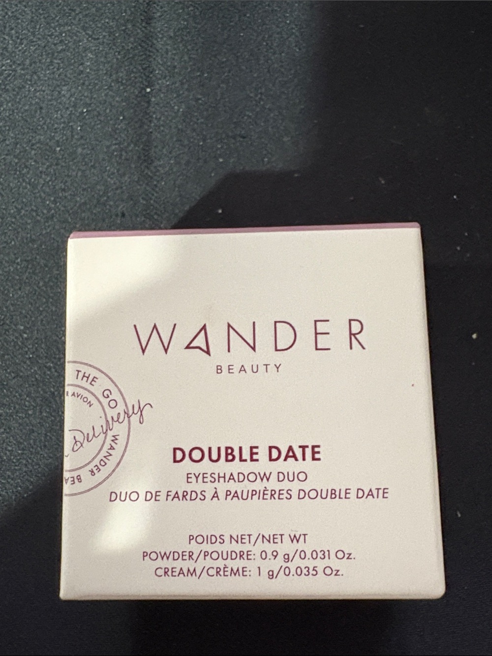 Wander Beauty Double Date Eyeshadow Duo - Soft Pink & Rose